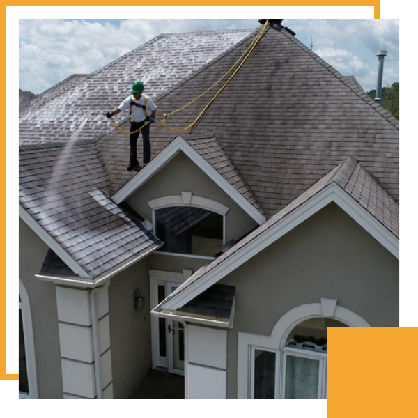 roof washing